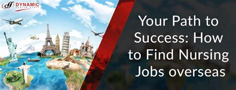 Your Path To Success How To Find Nursing Jobs Overseas Welcome To