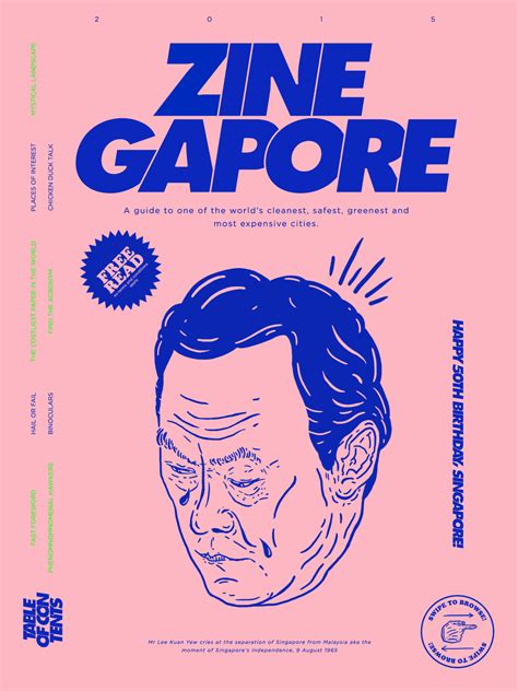 Zinegapore Is The Hilarious Anti Travel Guide To Singapore S Creative