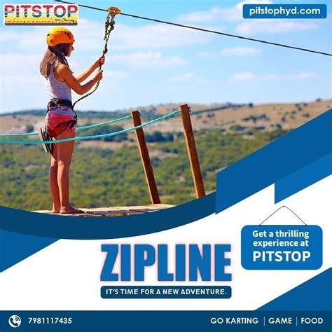 Zipline Adventure Pitstop Hyderabad In 2022 Zipline Adventure