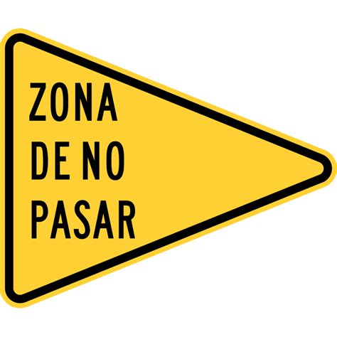 Zona De No Pasar No Passing Zone Puerto Rico Safety Notice Signs For Work Place Safety 10X7